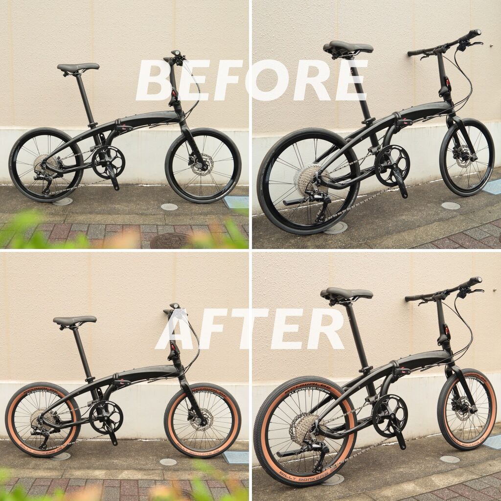 Tern Verge P10の451→406カスタム : wadacycle news