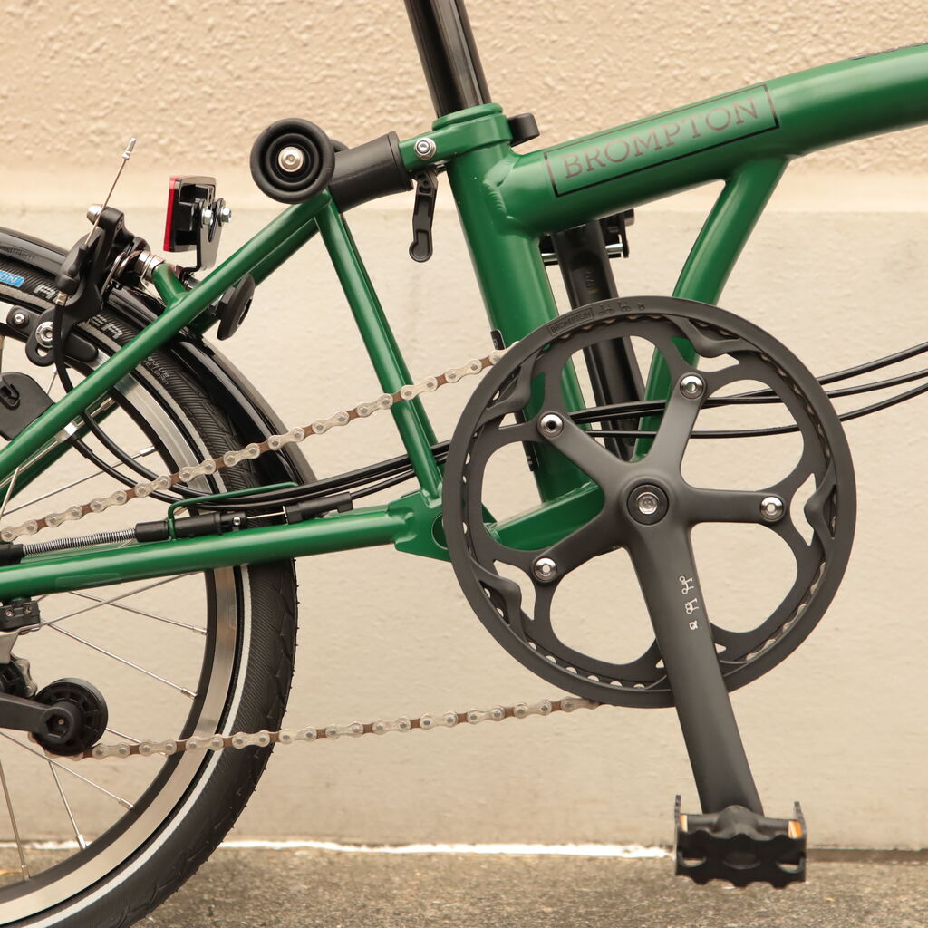 BROMPTON C-LINE M6L レーシンググリーン Brompton C line Explore Racing Green – Mid | BromptonBaltics