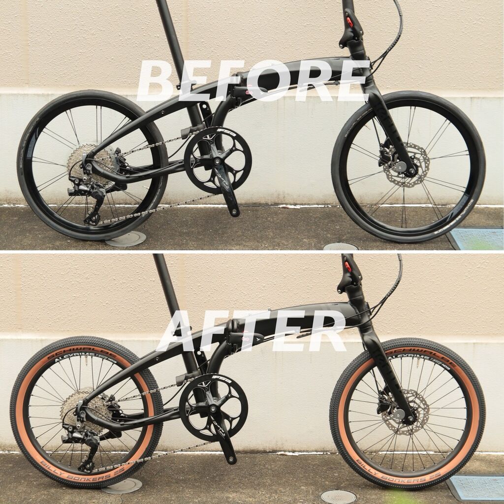 Tern Verge P10の451→406カスタム : wadacycle news