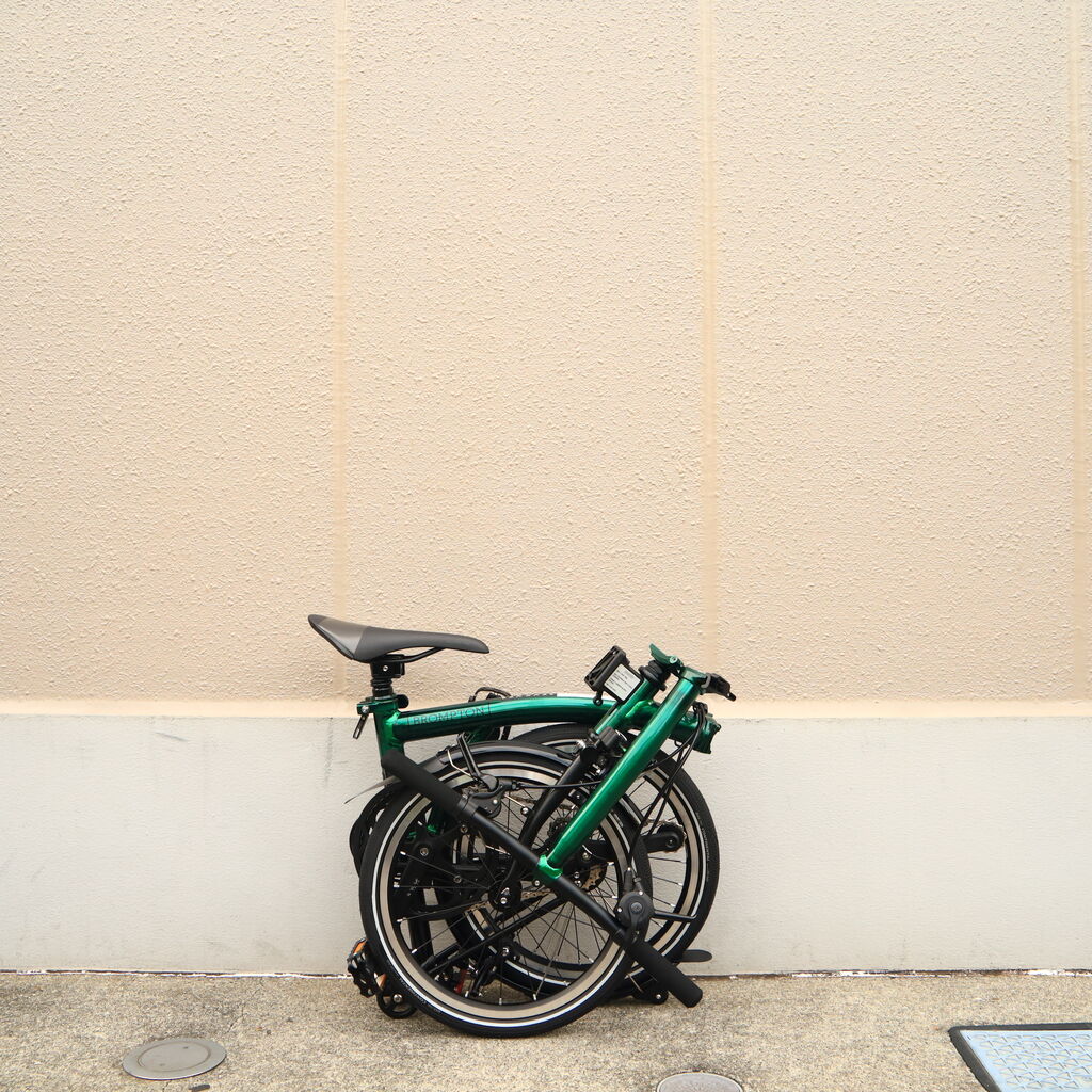 BROMPTON P Line「エメラルドラッカー」在庫あります BROMPTON P Line「エメラルドラッカー」在庫あります