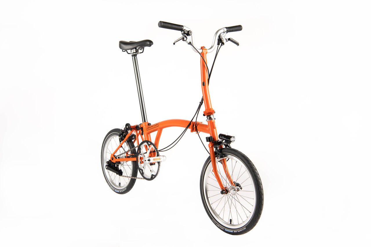 【送料無料】Brompton ブロンプトン M6L オレンジ BROMPTON ( ブロンプトン ) 折りたたみ自転車 M6R オレンジ