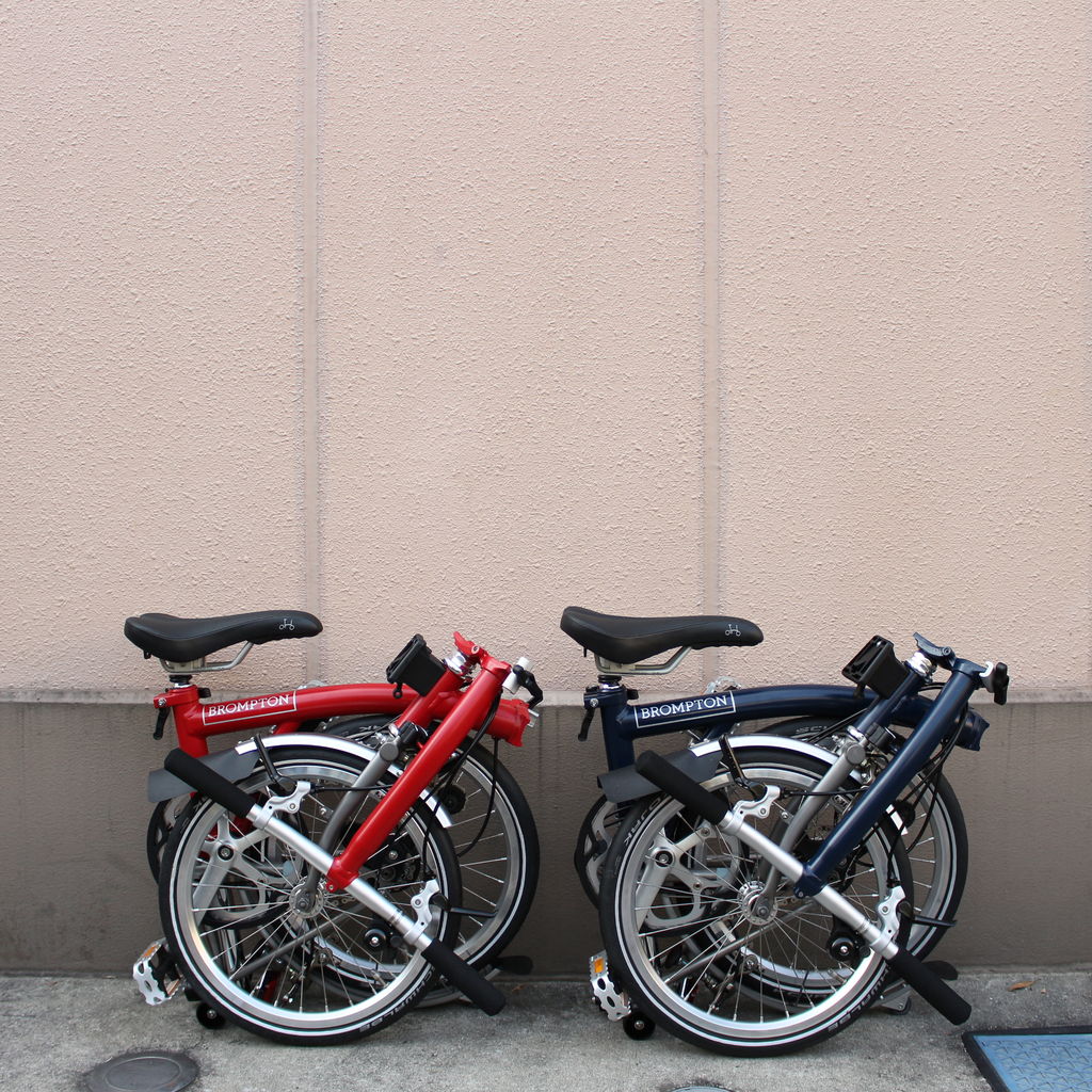 ブロンプトン スーパーライト(チタン)フレーム入荷しました