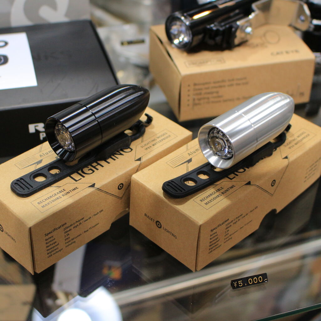CNC削り出し砲弾型USB充電式LEDライト「Bullet Lighting」再入荷