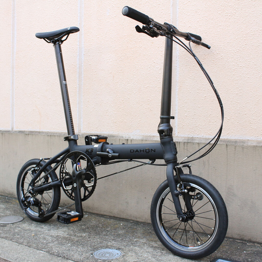 DAHON(ダホン)「K3 Limited Matt Black」入荷しました DAHON(ダホン)「K3 Limited Matt Black」入荷しました