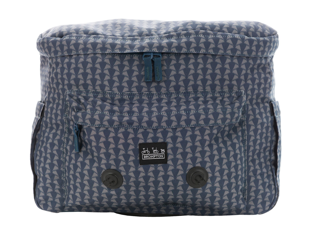 【限定品】BROMPTON × LIBERTY バスケットバッグ 23L 速報】ブロンプトン✕リバティコラボ第3弾「ネイビー