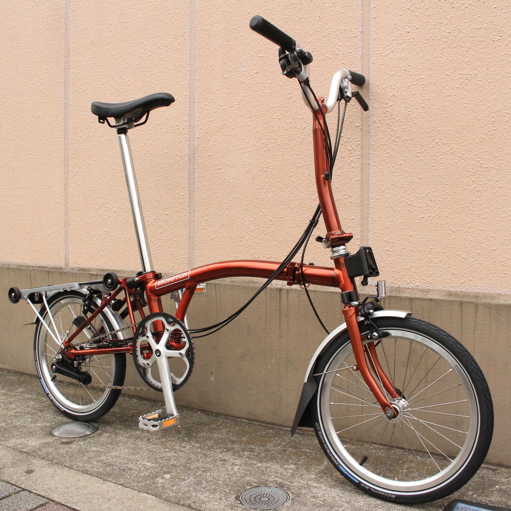 BROMPTON(ブロンプトン)新色［フレイムラッカー］［パープルメタリック