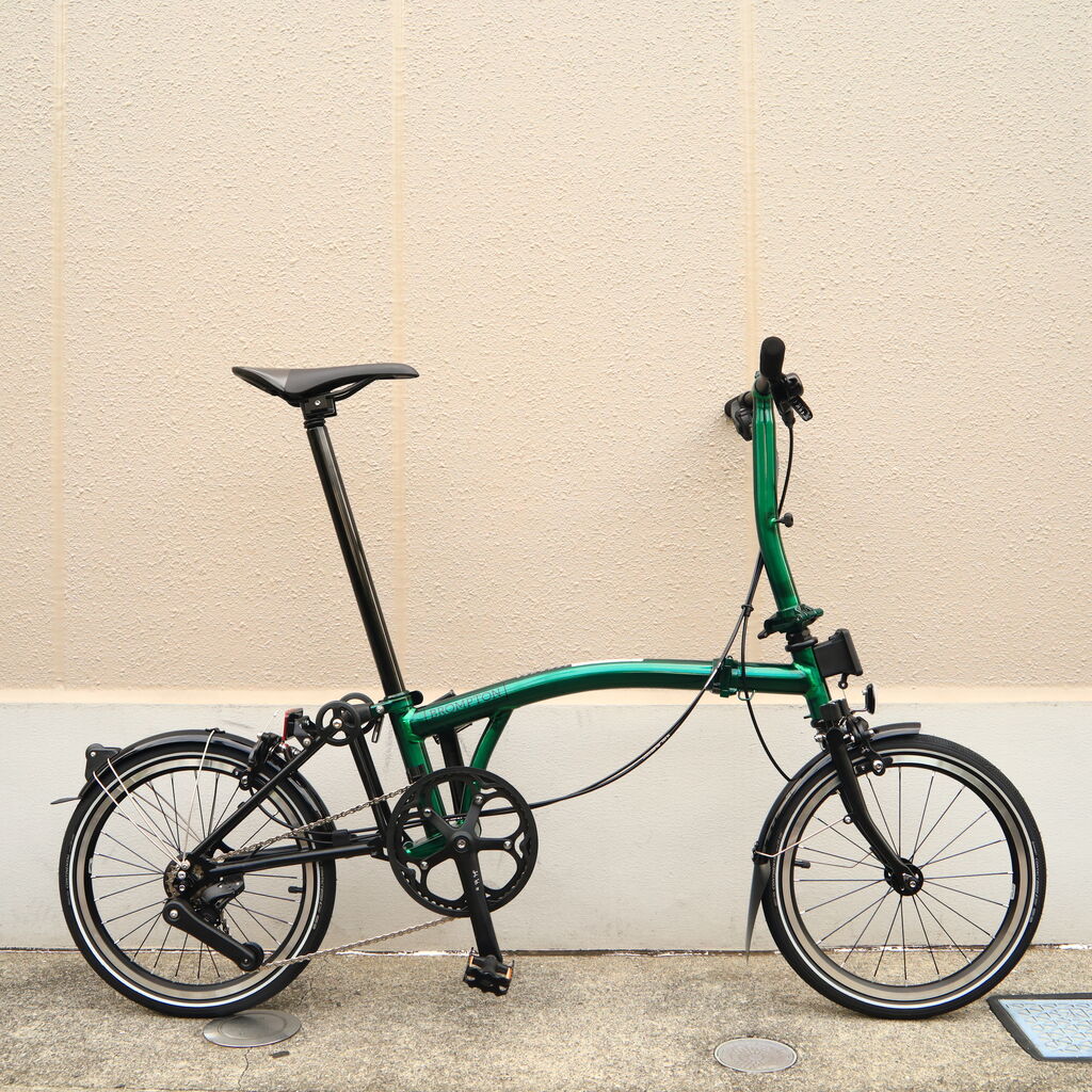 ほぼほぼ新車】走行50km未満ブロンプトンPラインS4Rブルーラッカー