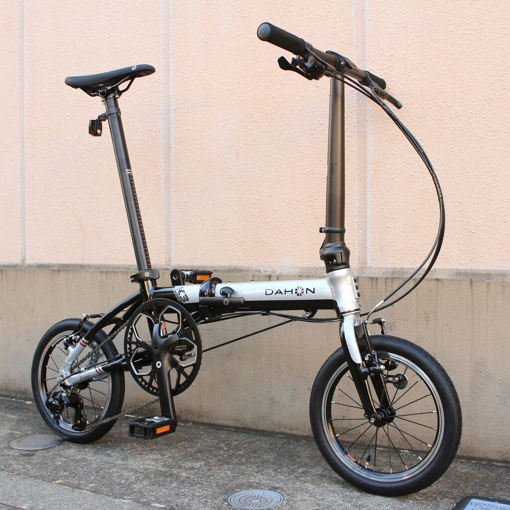 DAHON K3  ライム　ほぼ新車　ダホン  K3