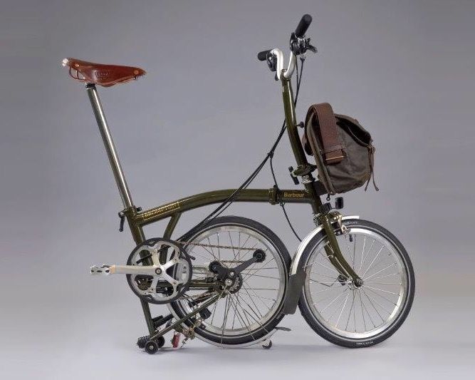 Brompton x Barbour 限定モデル「M6L Barbour Edition」 : wadacycle news
