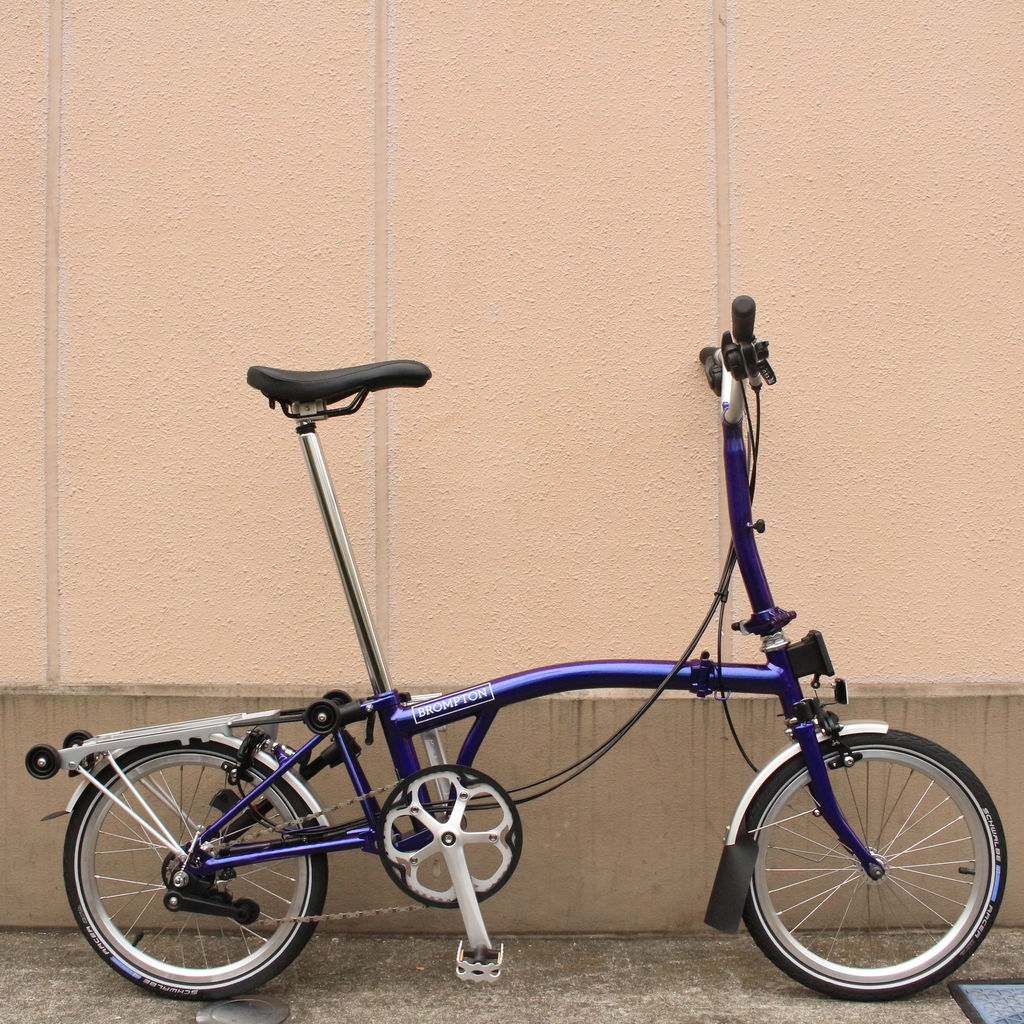BROMPTON(ブロンプトン)新色［フレイムラッカー］［パープル