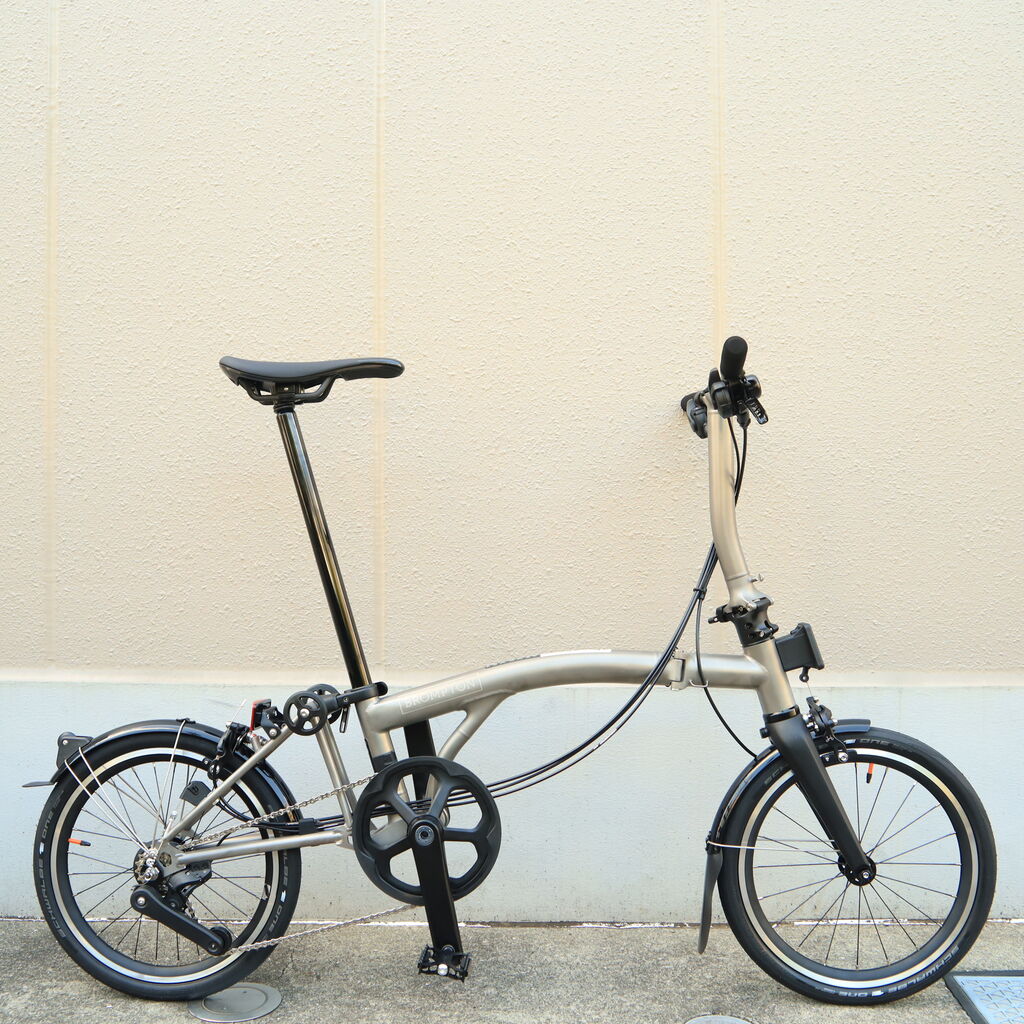 ★ ブロンプトン T-LINE オールチタン（S4L） BROMPTON】 TLineついに日本でも本日,現時刻より少数限定販売