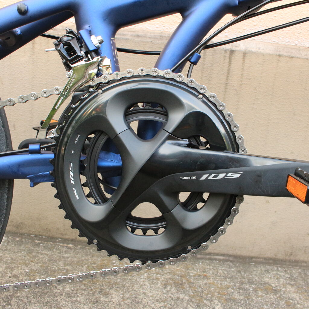 DAHON(ダホン) Mu SLX フロントダブル化カスタム : wadacycle news DAHON(ダホン) Mu SLX フロントダブル化カスタム : wadacycle news