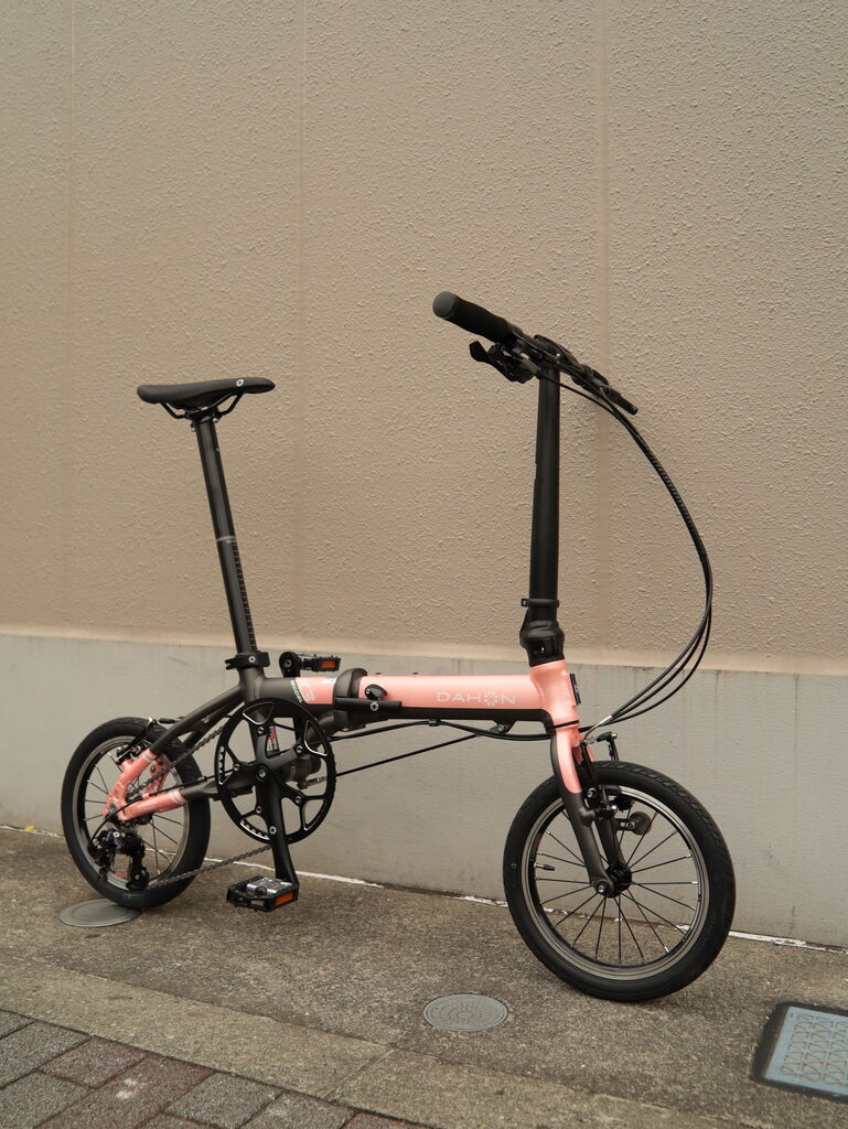 DAHON K3 限定カラー「ピュアリティーピンク」入荷しました