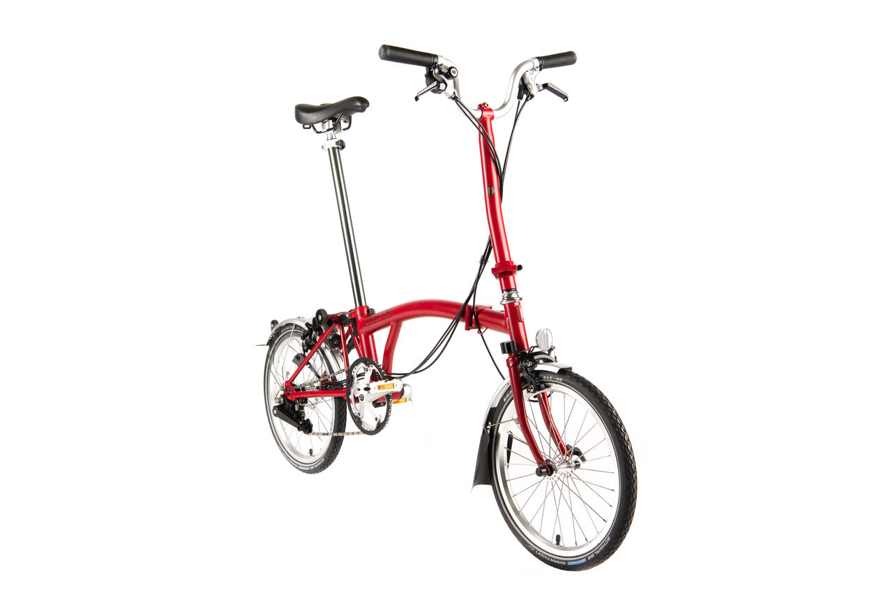 C Line Commuter Kit - House Red | Brompton Bicycle USA