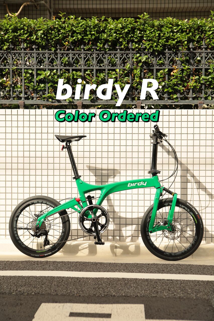 走行300km birdy R カスタム カラーオーダー birdy R カラーオーダー［ミントグリーン］ : wadacycle news