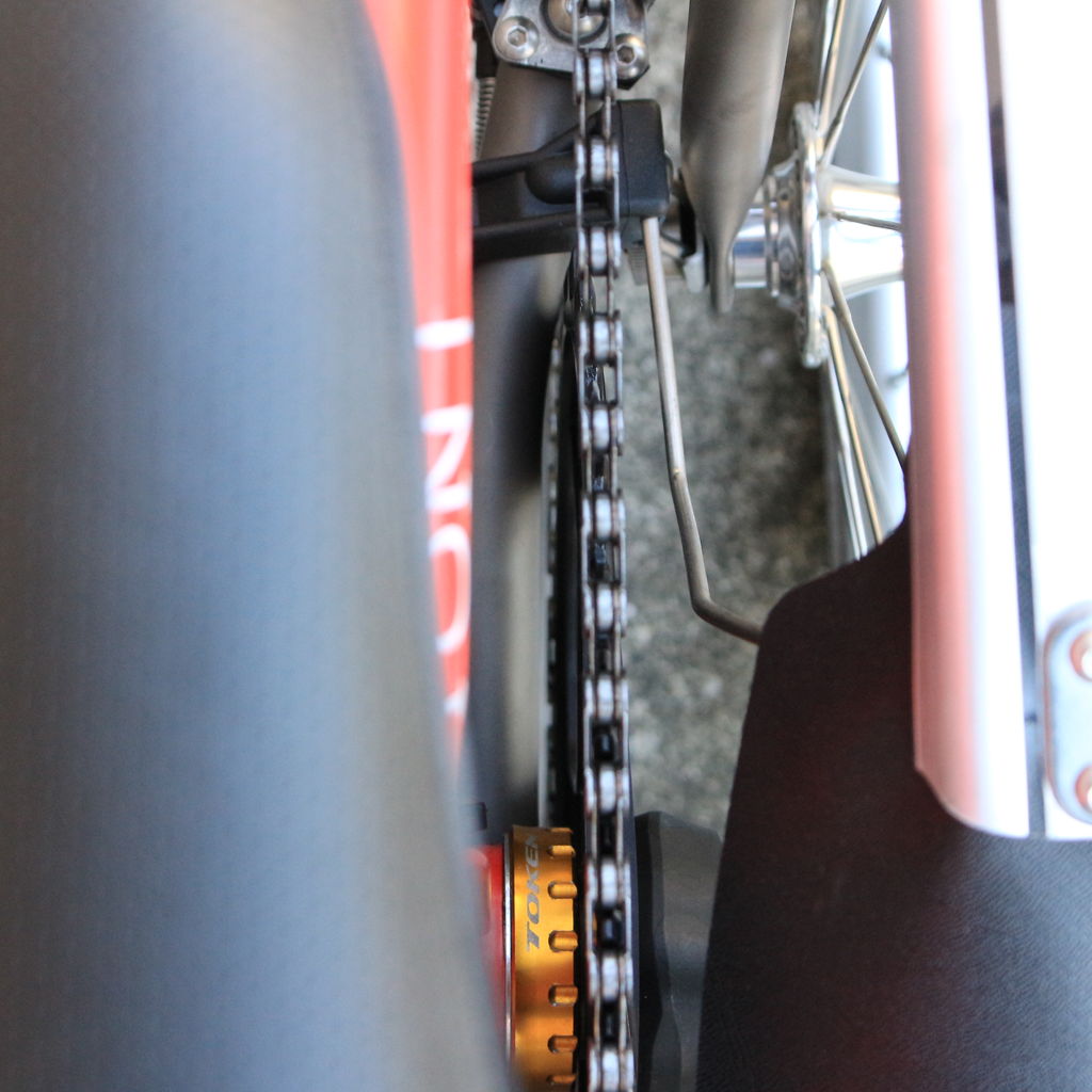 BROMPTON(ブロンプトン)にROTOR ［ALDHU］クランク他を取付け