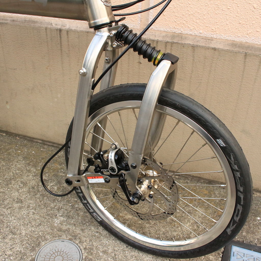 birdy最新型 フロントフォーク birdy x カラーオーダー】onlyフロントフォークカラーオーダー!