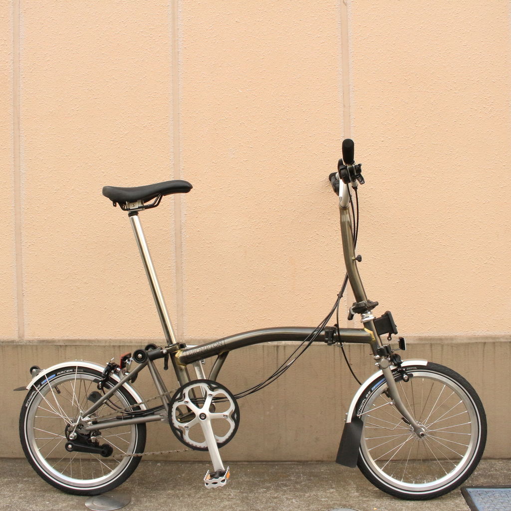 BROMPTON(ブロンプトン)スーパーライトフレーム(チタン