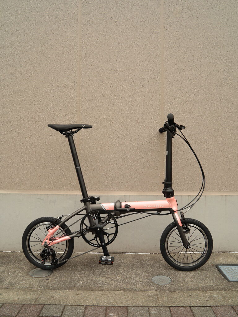 【新車】ダホン K3 限定 ピンク 14インチ ピュアリティーピンク（限定色） DAHONのK3とK9Xに限定カラー「ピュアリティーピンク」が登場