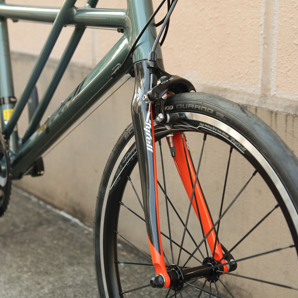 Tyrell CSI [エボニー＆オレンジ] 105フラットバー仕様 : wadacycle news