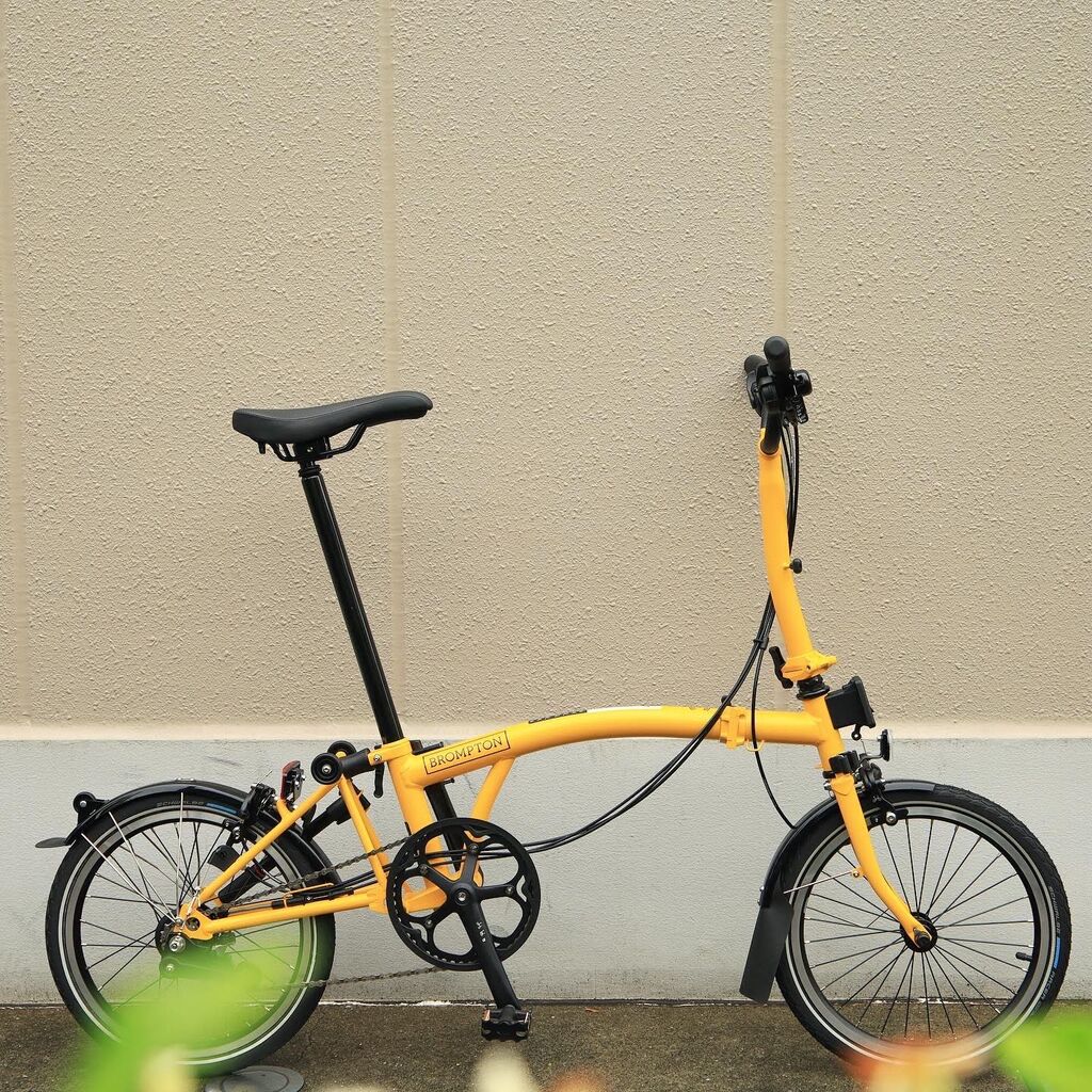 Brompton バンブルビーイエロー P-Line 国内30台限定 believe report: 国内30台限定❗️BROMPTON 「P Line/Bumble Bee