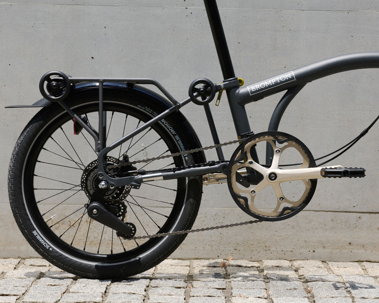 Brompton × and wander G Lineの駆動系まわり