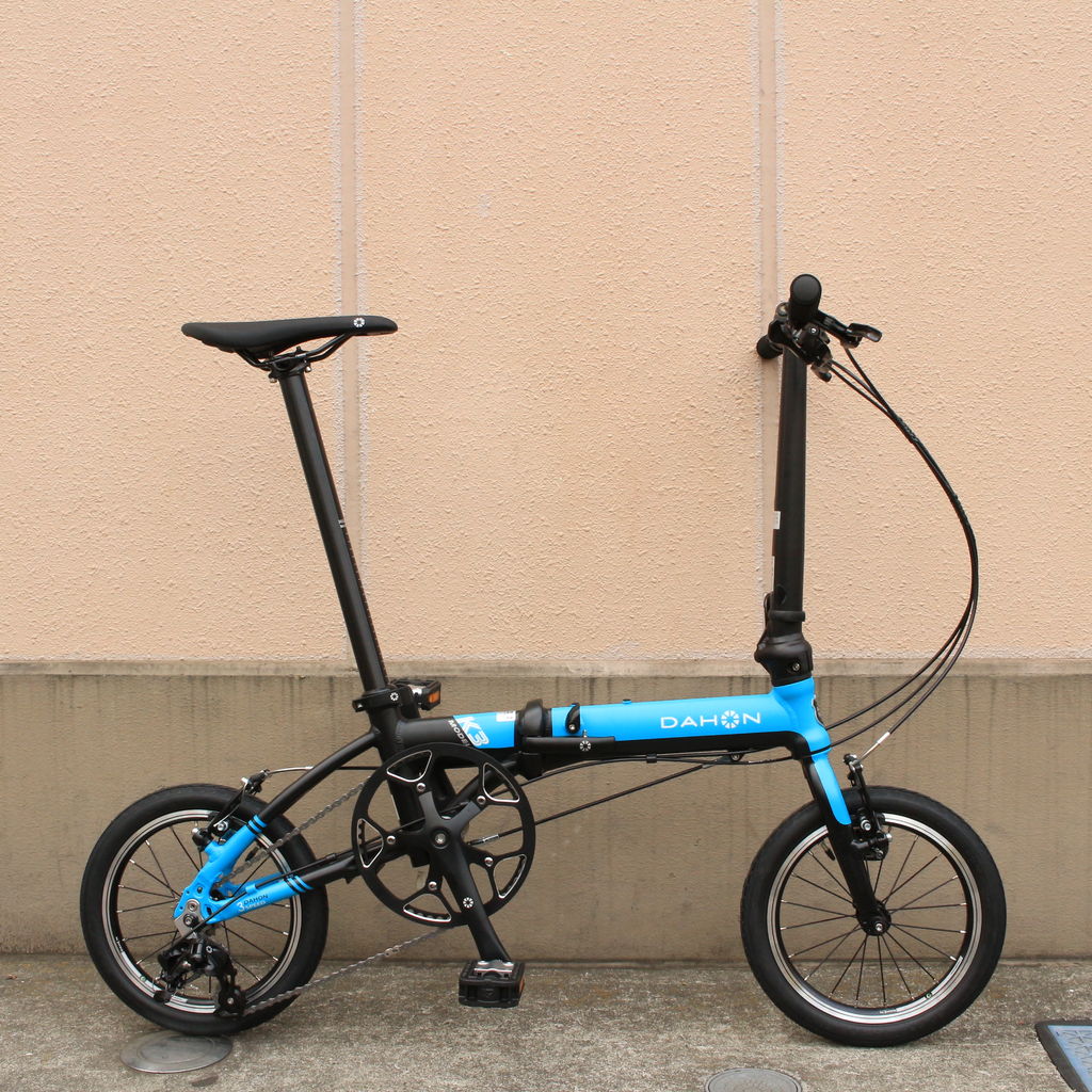 Dahon k3 ブルー - 折りたたみ自転車