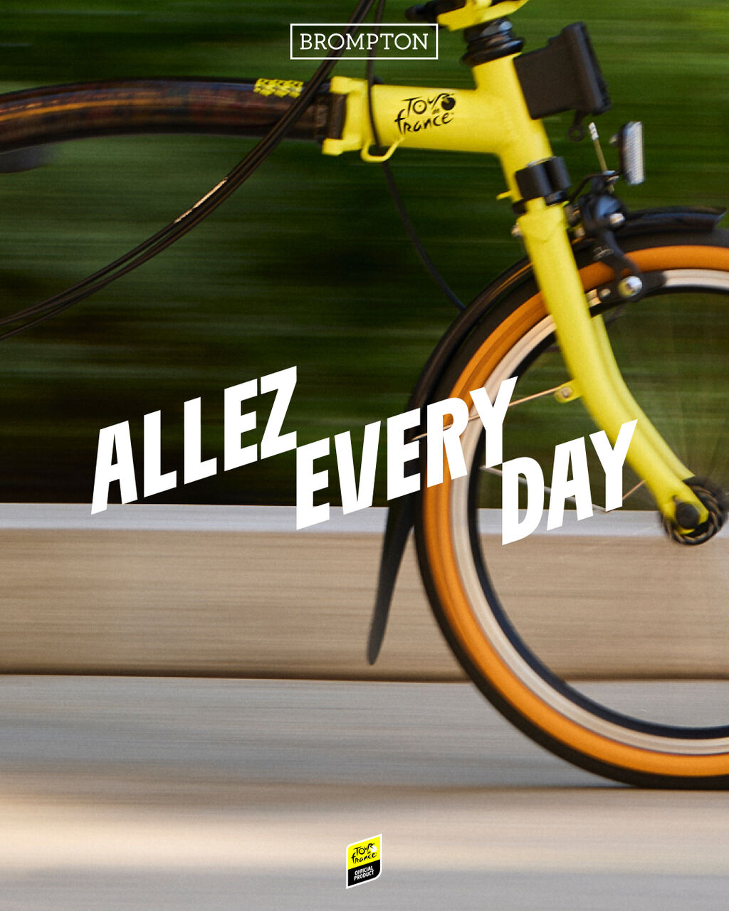 BROMPTON x Tour De France］限定モデルが発表されました