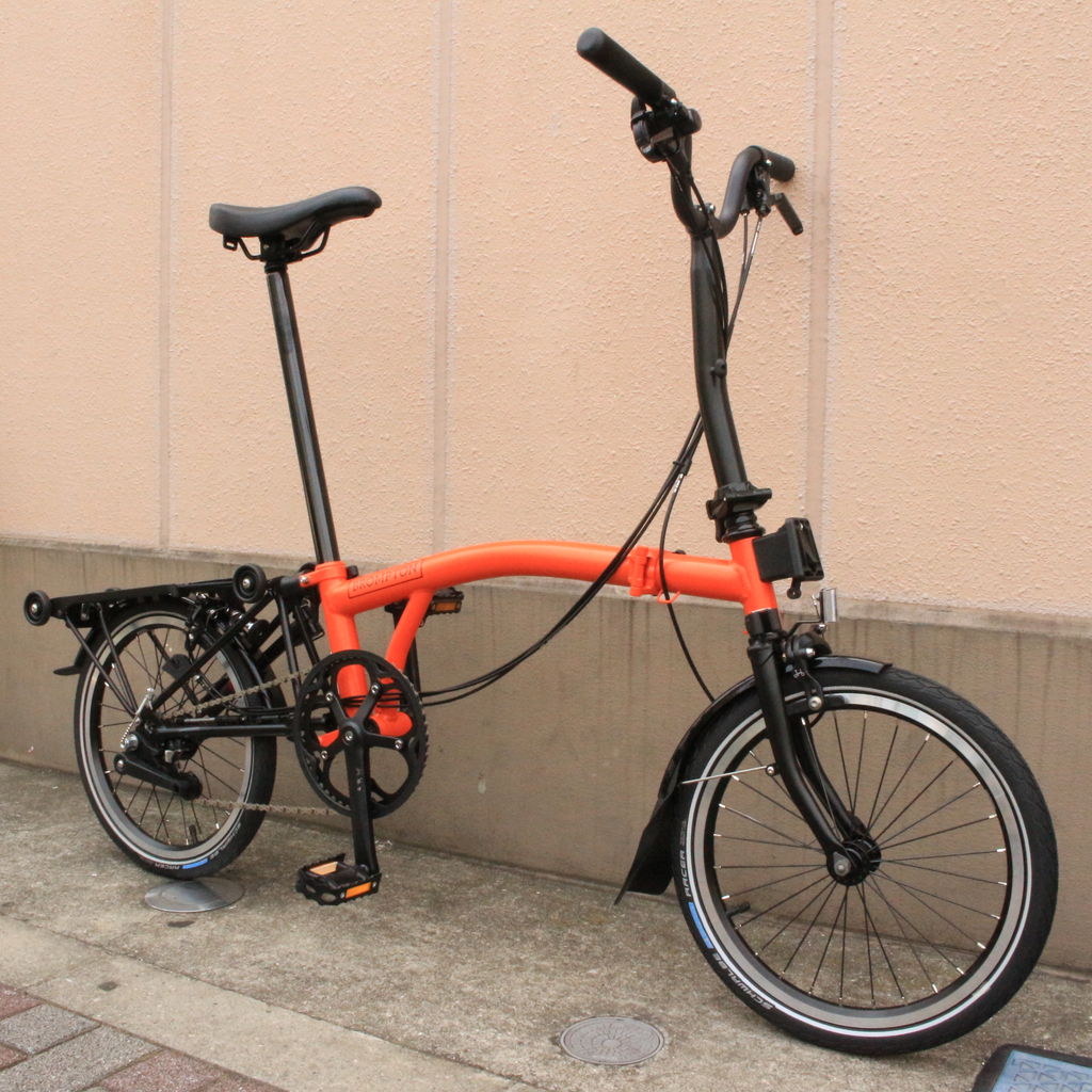 BLACK EDITION BROMPTON M6R［オレンジxブラック］再入荷しま