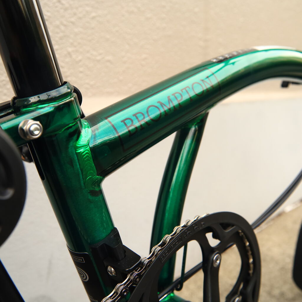BROMPTON P Line「エメラルドラッカー」在庫あります BROMPTON P Line「エメラルドラッカー」在庫あります