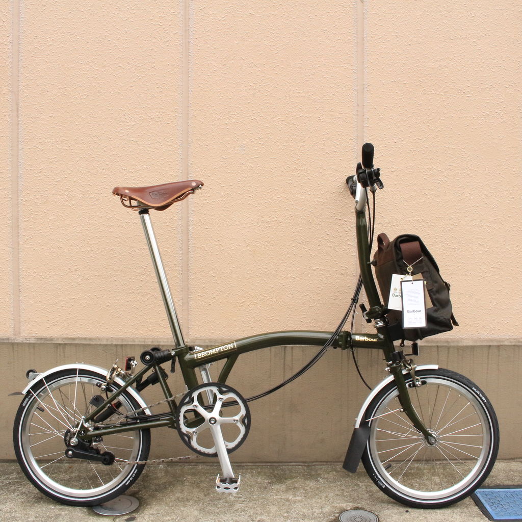 Brompton x Barbour 「M6L Barbour Edition」9月1日より発売