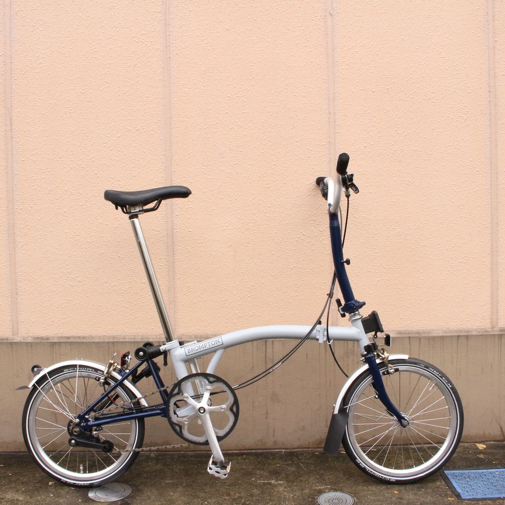 BROMPTON - 2017年製 ブロンプトン S6E廃盤色グレー最上位モデル