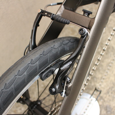 Vブレーキはシマノに交換した方が楽しいですよ(その2)［birdy classic