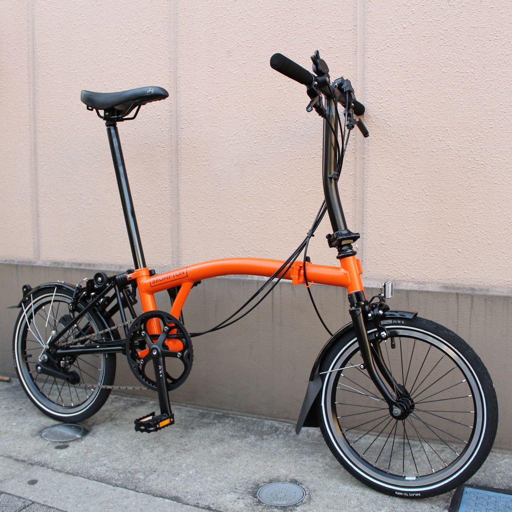 BROMPTON - 2018ブロンプトンS6L最上位訳有り　ブラックエディション Brompton 18年モデル！ブロンプトン ブラックエディション 登場