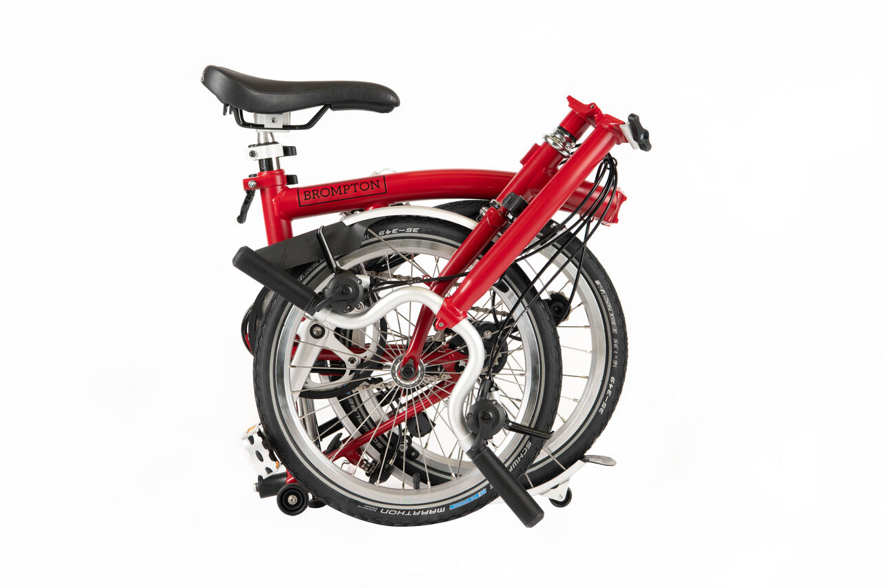 【タロウ様】BROMPTON ハウスレッド 深い赤の魅力 -BROMPTON ハウスレッド納車- – cyclemark