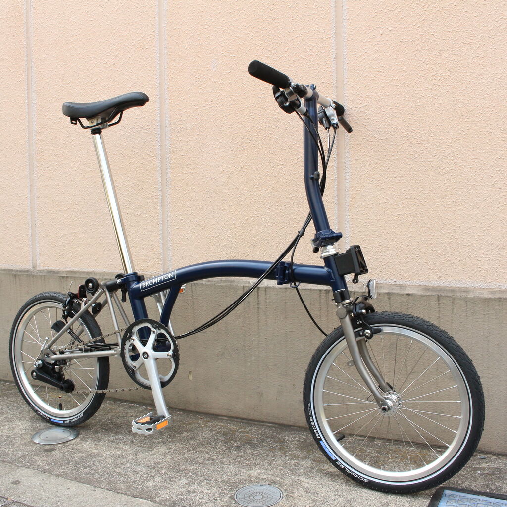 ブロンプトン Brompton イギリス製 モデルM 6速 シュワルベ・マラソン