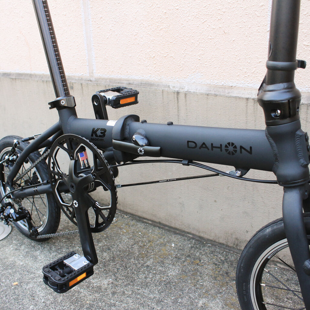DAHON(ダホン)「K3 Limited Matt Black」入荷しました DAHON(ダホン)「K3 Limited Matt Black」入荷しました