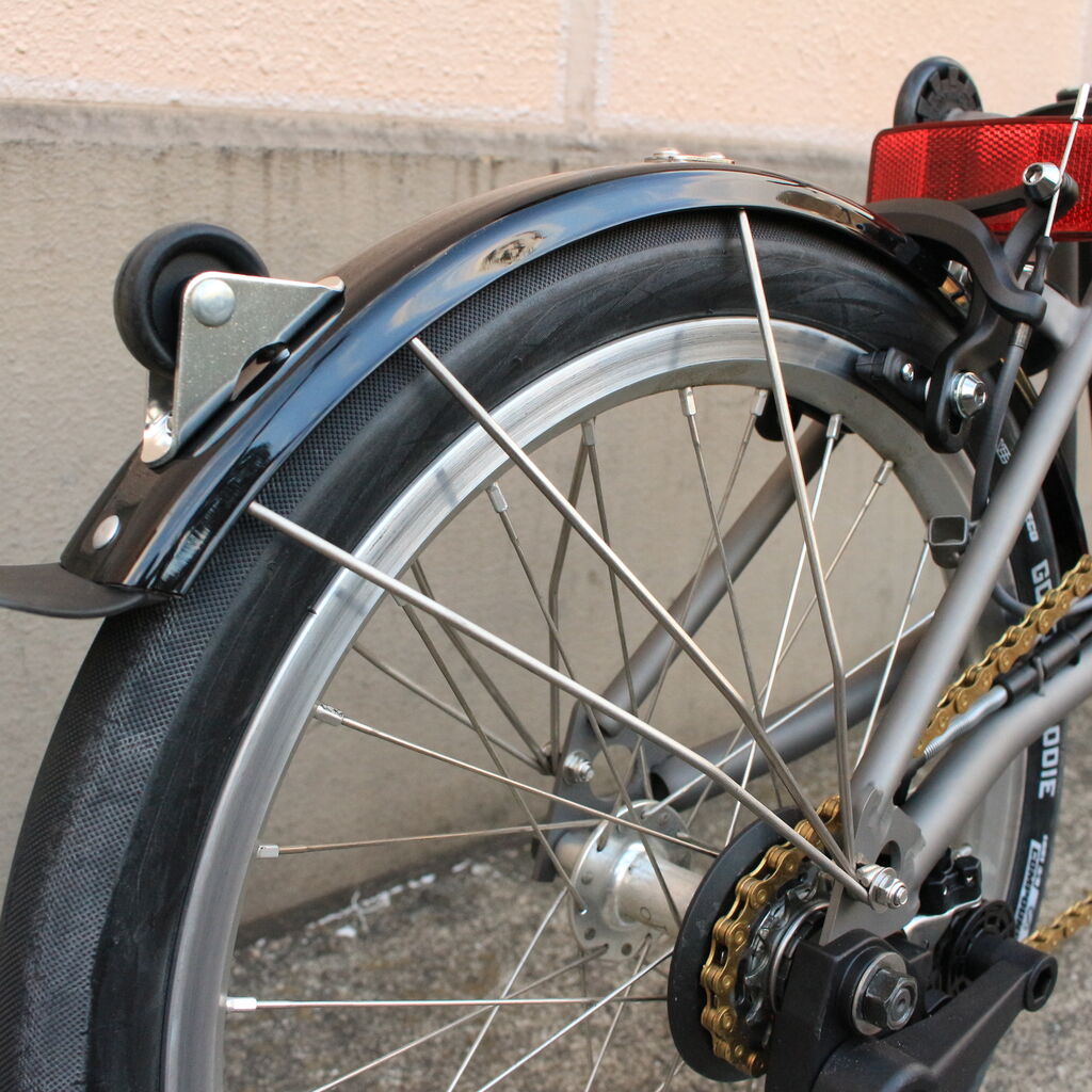 ブロンプトン ブラック S2L ※予備タイヤ等おまけ付き ブロンプトン用タイヤ「GOODIE GOODIE」入荷しました［16x1-3/8