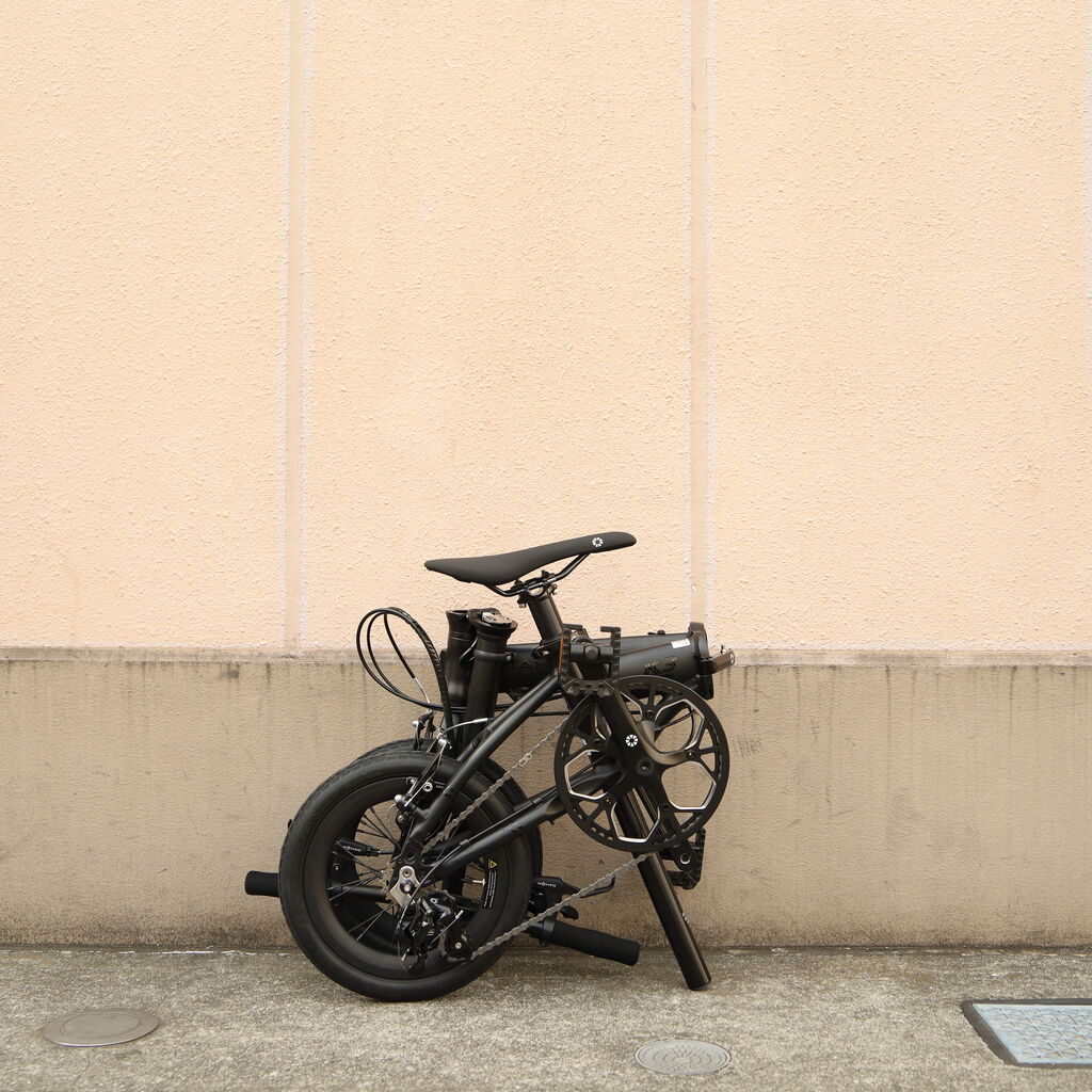 限定生産] DAHON(ダホン) K3 Matte Black (14” Carbon Wheel仕様