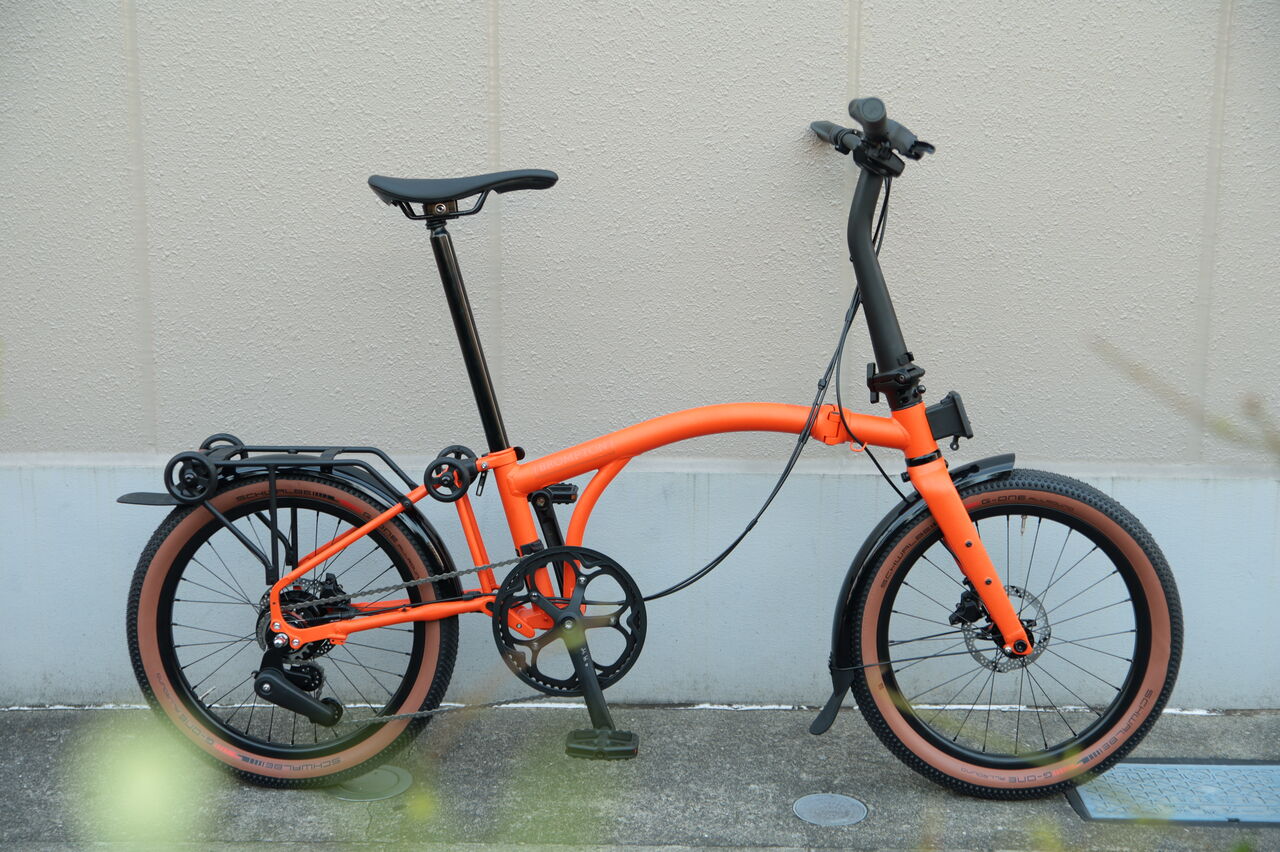 BROMPTON　G-Line カーボン　フォーク BROMPTON「G Line」 - YouTube