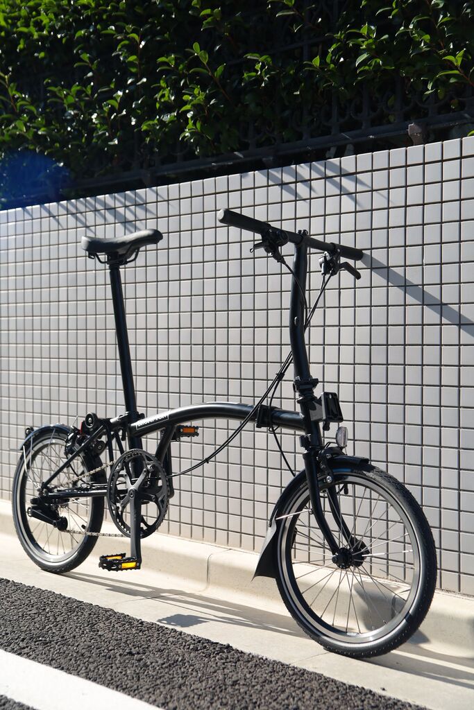 BROMPTON S2Lのハンドルまわりとコックピット