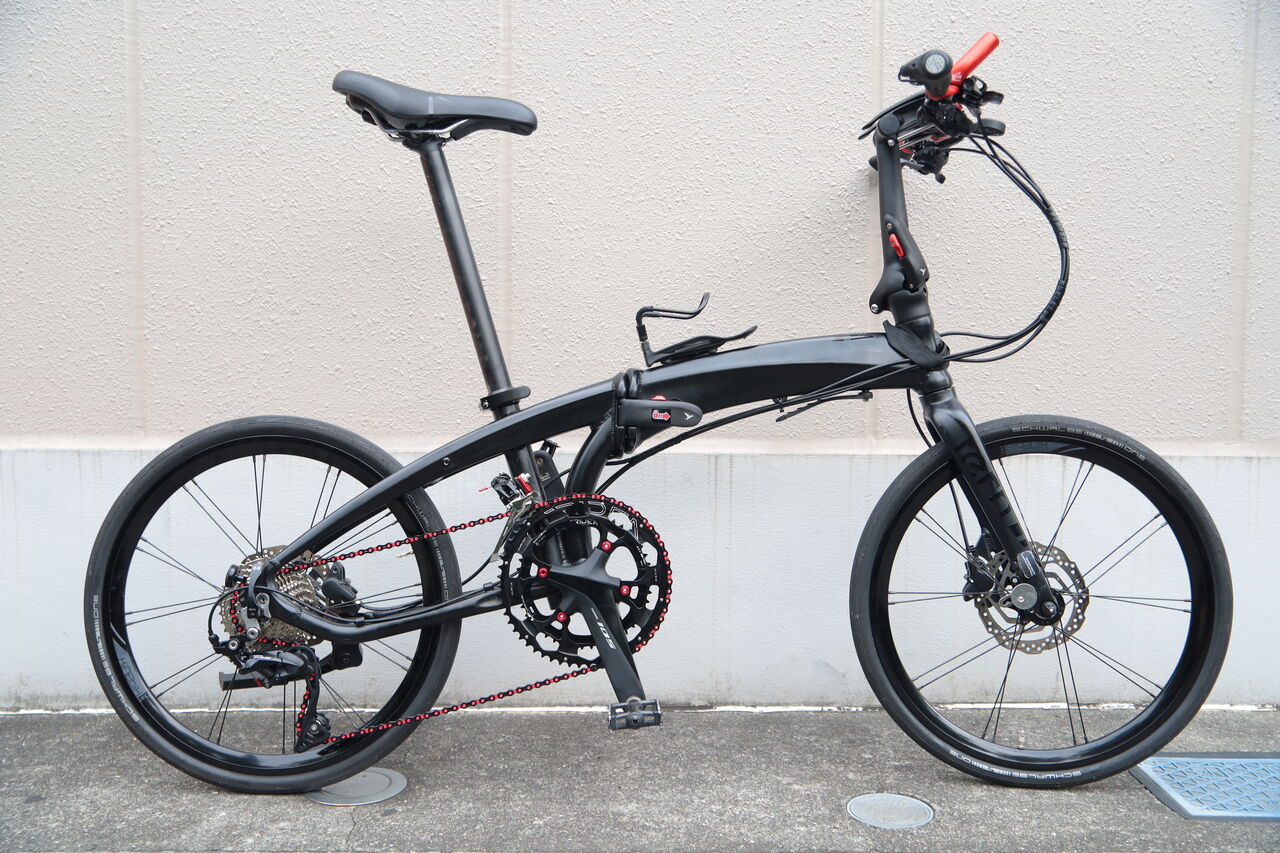 DAHON Verge P10 カスタム車両の全体