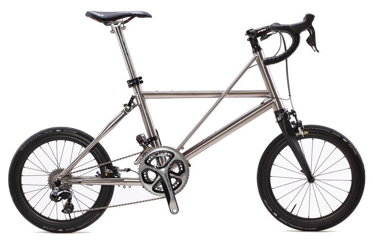 Tyrell チタンフォールディングバイク「XF」 : wadacycle news