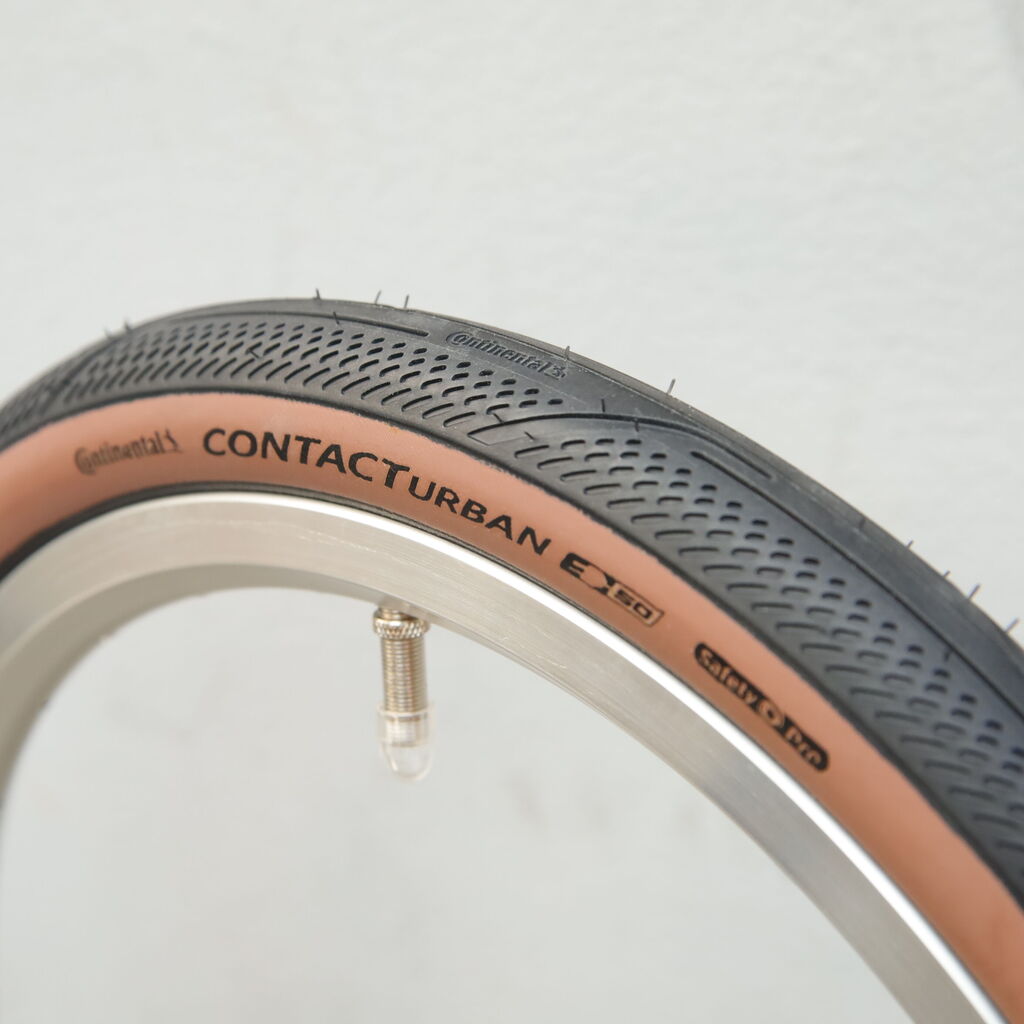 ブロンプトン　コンチネンタルCONTACTUrban 16×1.35 Brompton Continental Contact Urban Brown Tire 16 x 1.35
