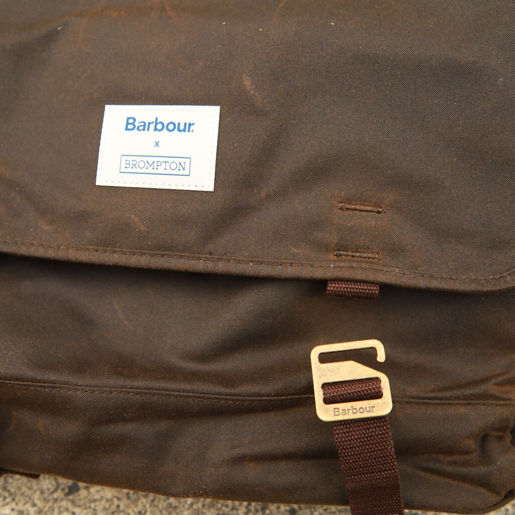 Barbour x Brompton] Wax City Bag 12L 入荷しています : wadacycle news