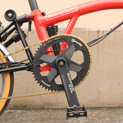 BROMPTON(ブロンプトン)をROTORクランク化[カスタム BROMPTON(ブロンプトン)をROTORクランク化[カスタム
