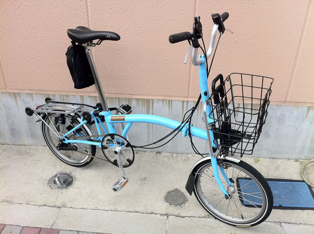 ブロンプトン 前かご FAHRER フロントバスケット Bromptonにバスケット