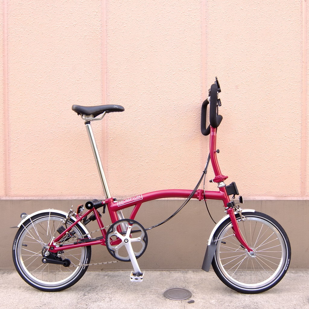 BROMPTON P6L「セージグリーン」「クラレット」 : wadacycleのBlog