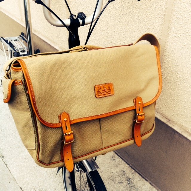 BROMPTON JOHN CHAPMAN ツイード フロントバッグ BROMPTON