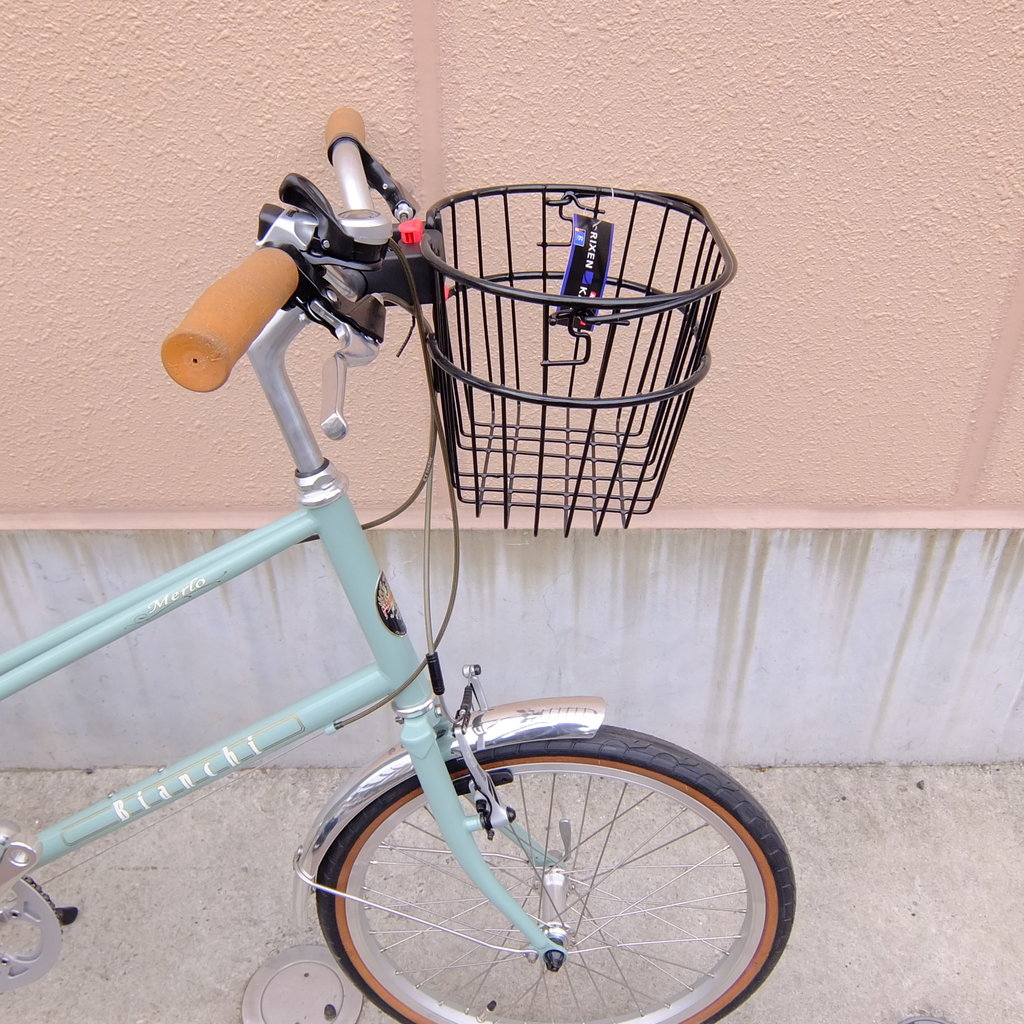 ciel ピクニックバスケット奥開き蓋 レザーハンドル 足付きカスタム